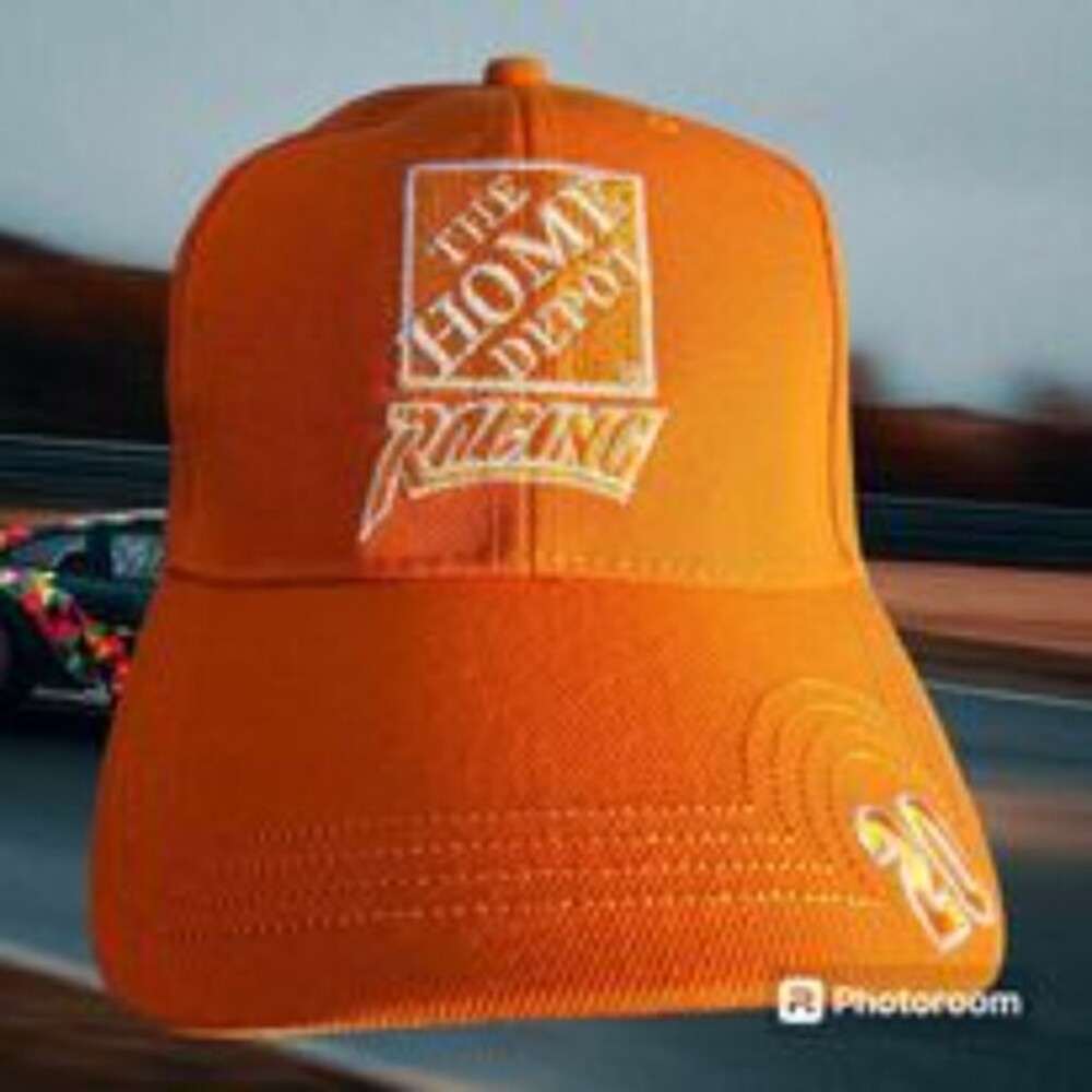 Tony Stewart Home Depot Orange racing Hat Adjustable  Hat‎